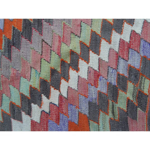 Vintage Turkish Kilim Rug 39'' x 47''