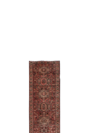 Vintage Caucasian Runner Rug 2'9'' x 12'7''