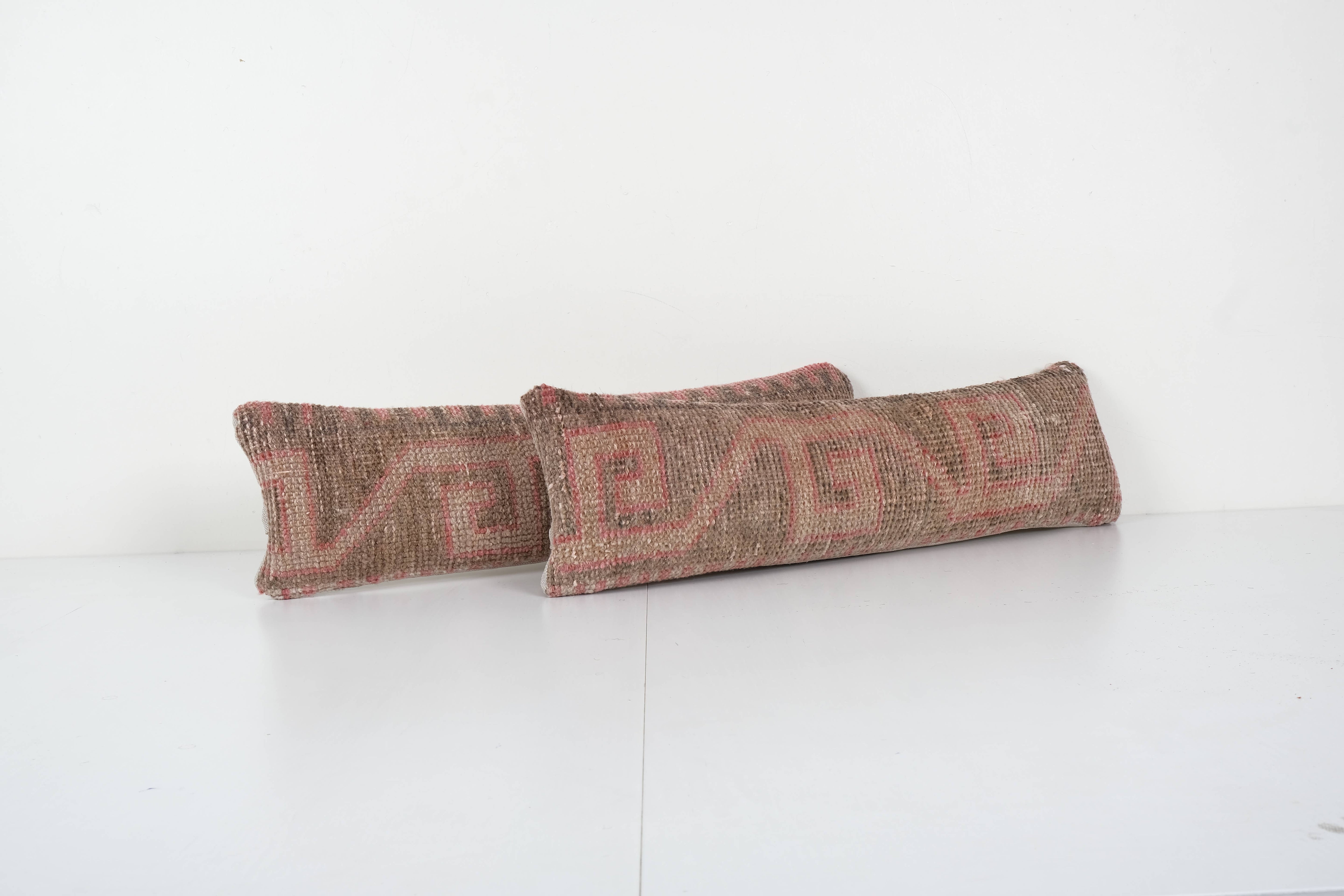 Rug Pillow Cover Set of 2 | 8'' x 20''