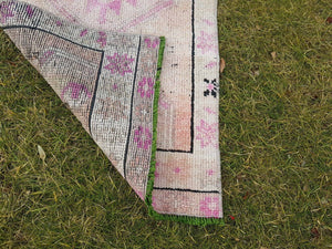 Vintage Herki Rug 2' x 13'3''