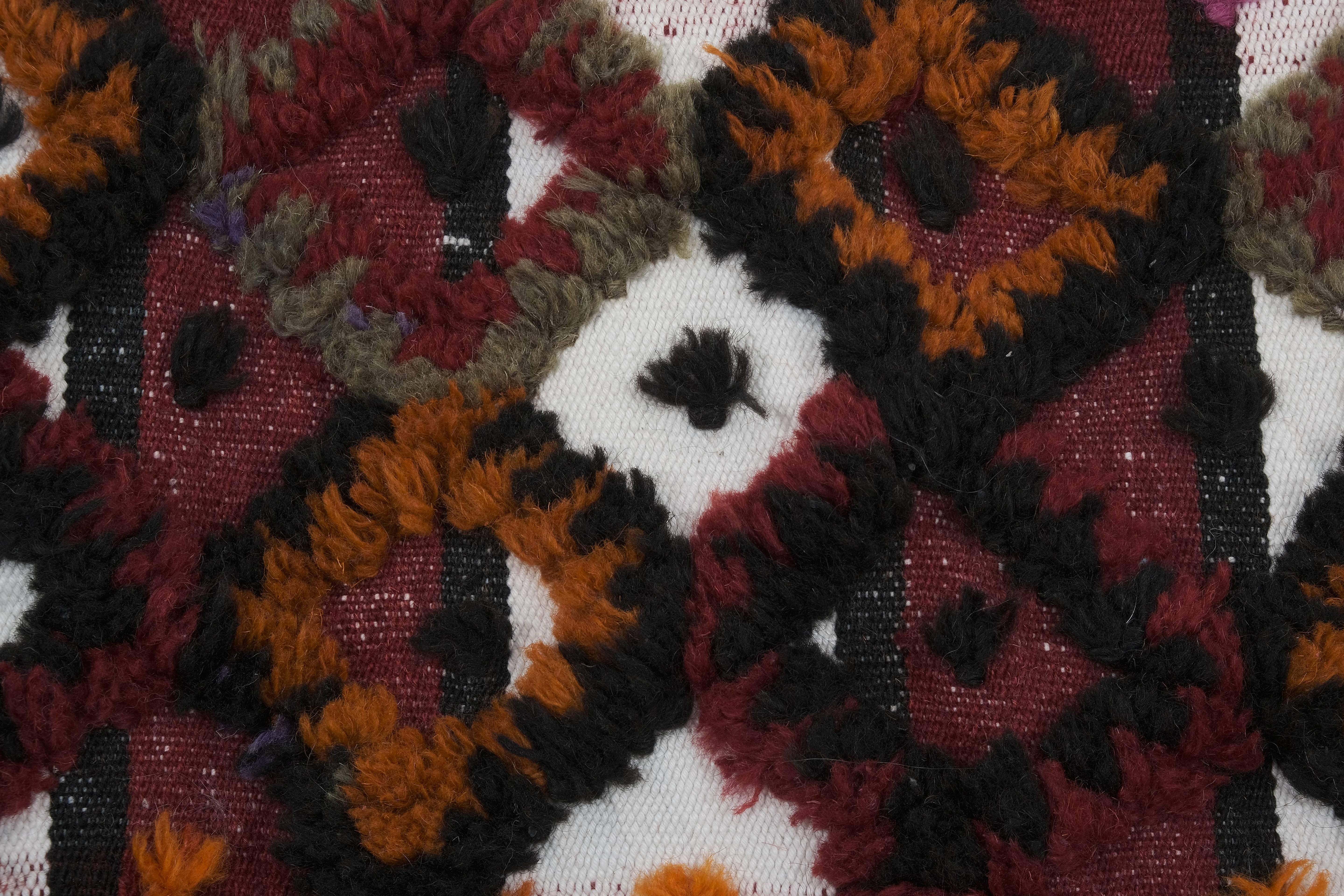 Vintage Turkish Tulu Rug 5'1'' x 7'1''