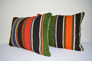 Kilim Pillow Cover Set of 2 | 18'' x 24''