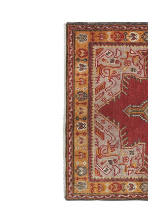 Vintage Turkish Rug 3' x 4'4''