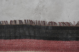 Vintage Turkish Kilim Runner 2'6'' x 24'3''
