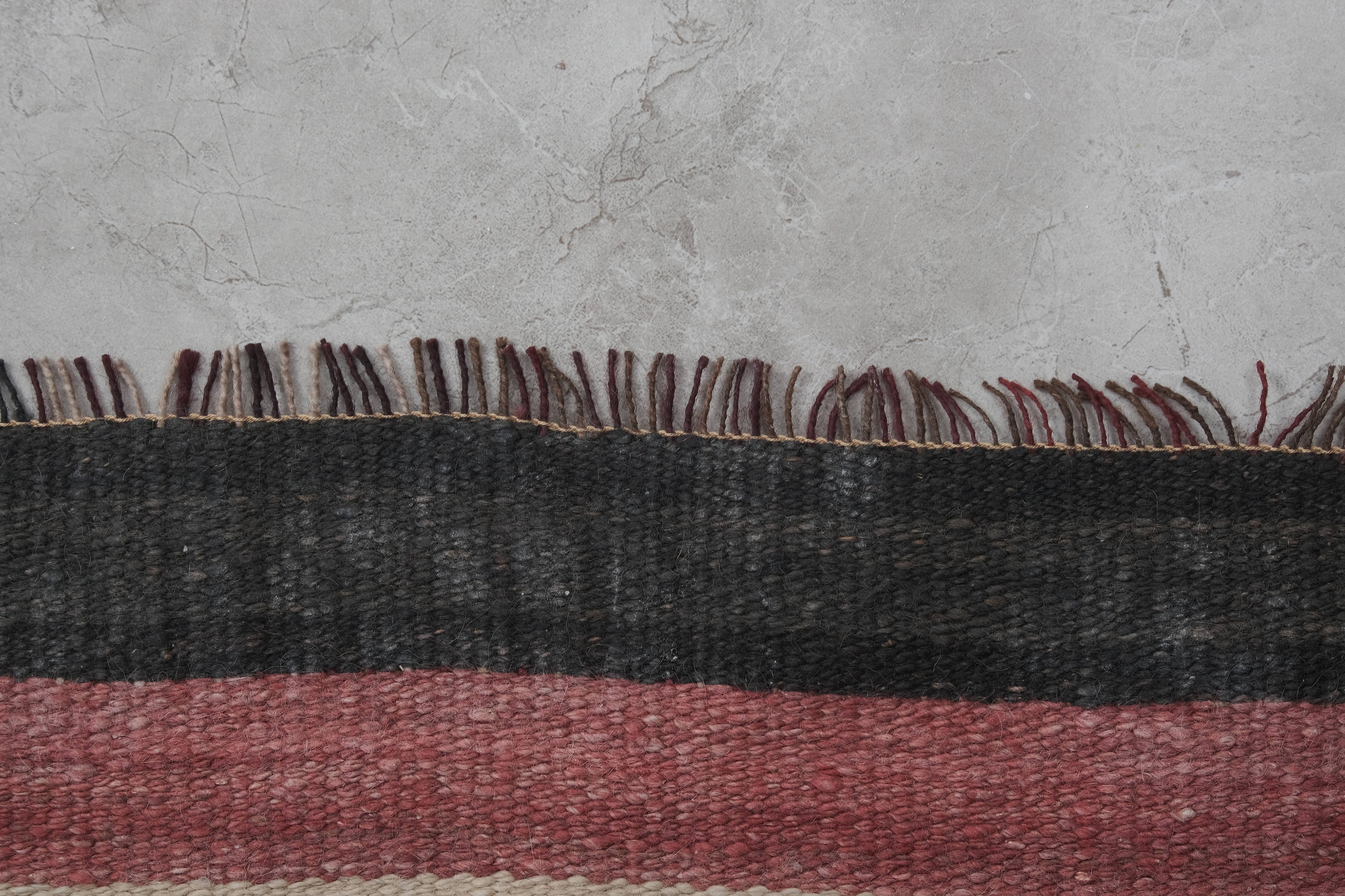 Vintage Turkish Kilim Runner 2'6'' x 24'3''