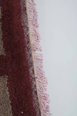 Vintage Turkish Tulu Rug 3'8'' x 6'10''