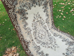 Vintage Turkish Rug 4' x 7'3''