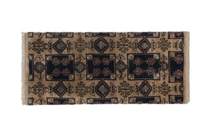 Vintage Turkish Tulu Rug 2'11'' x 6'4''