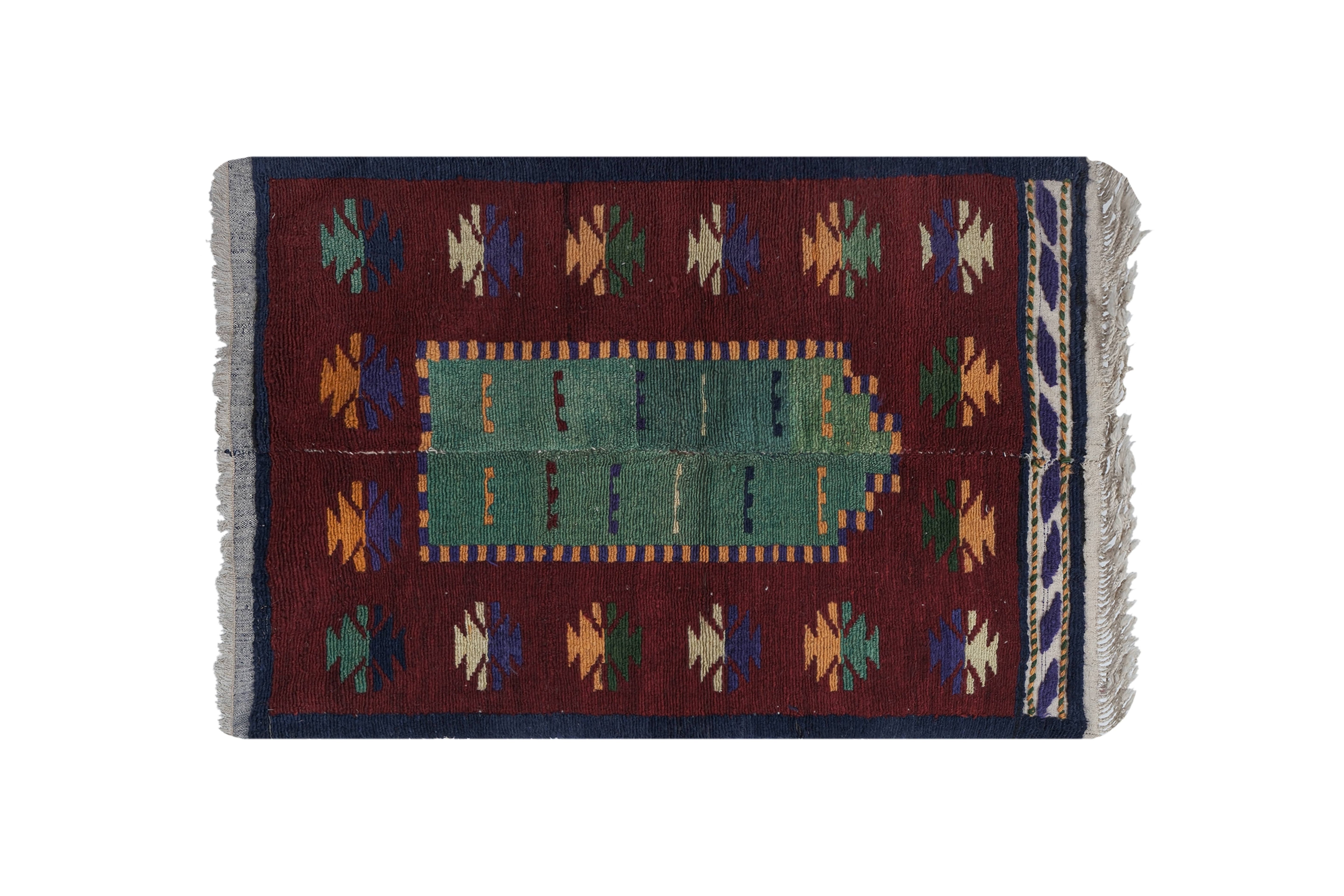 Vintage Turkish Tulu Rug 3'5'' x 5'2''