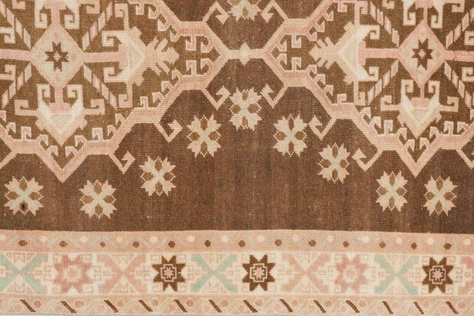 Vintage Turkish Anatolian Runner Rug 4'5'' x 9'8''