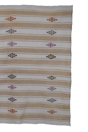 Vintage Turkish Kilim Rug 6'8'' x 8'1''