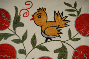 Duck Suzani Wall Hanging & Tablecloth | 20'' x 36''