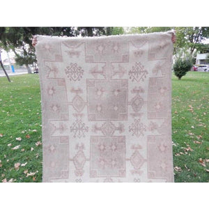Vintage Oushak Rug 4'3'' x 8'