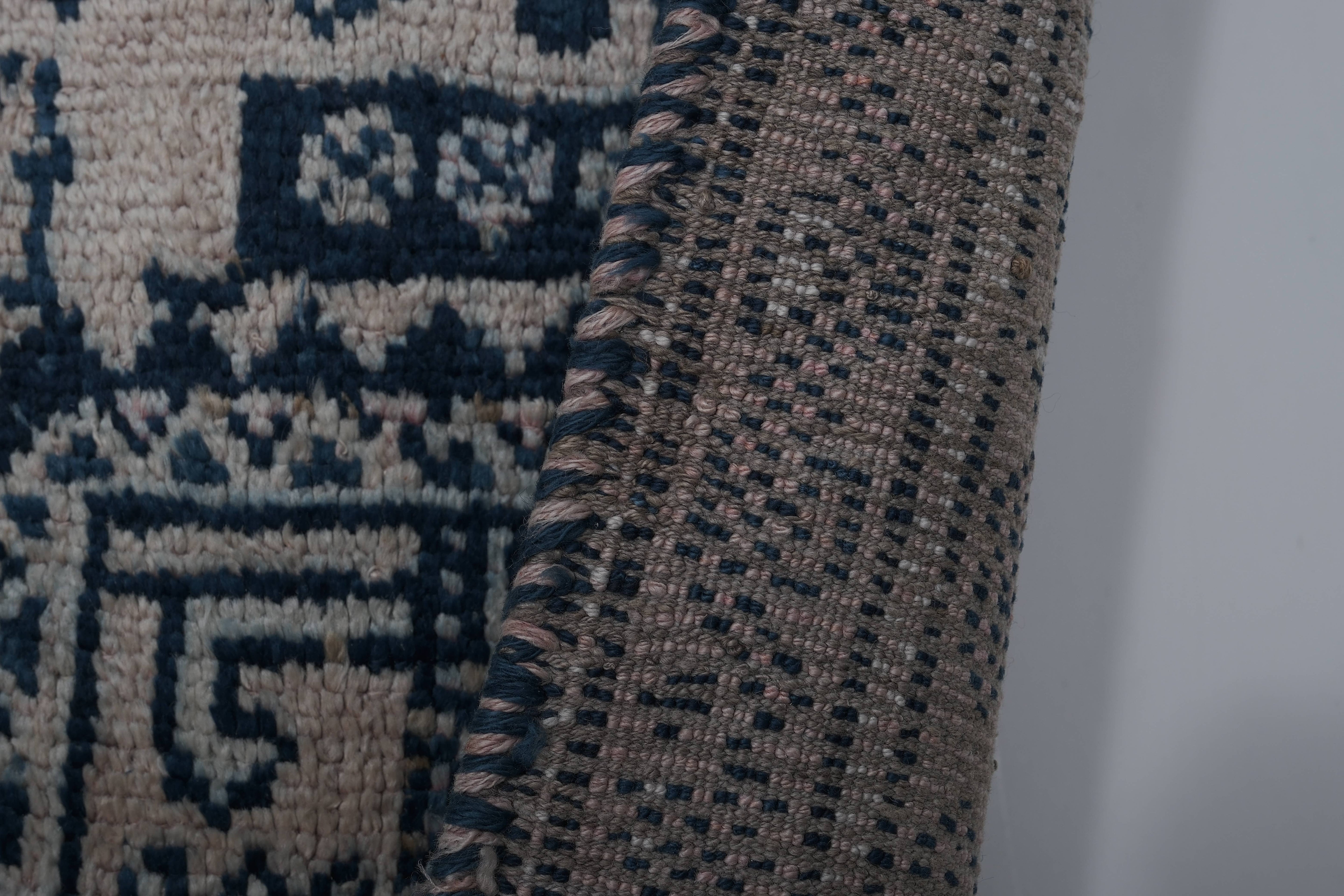 Vintage Herki Runner Rug 3'6'' x 10'4''