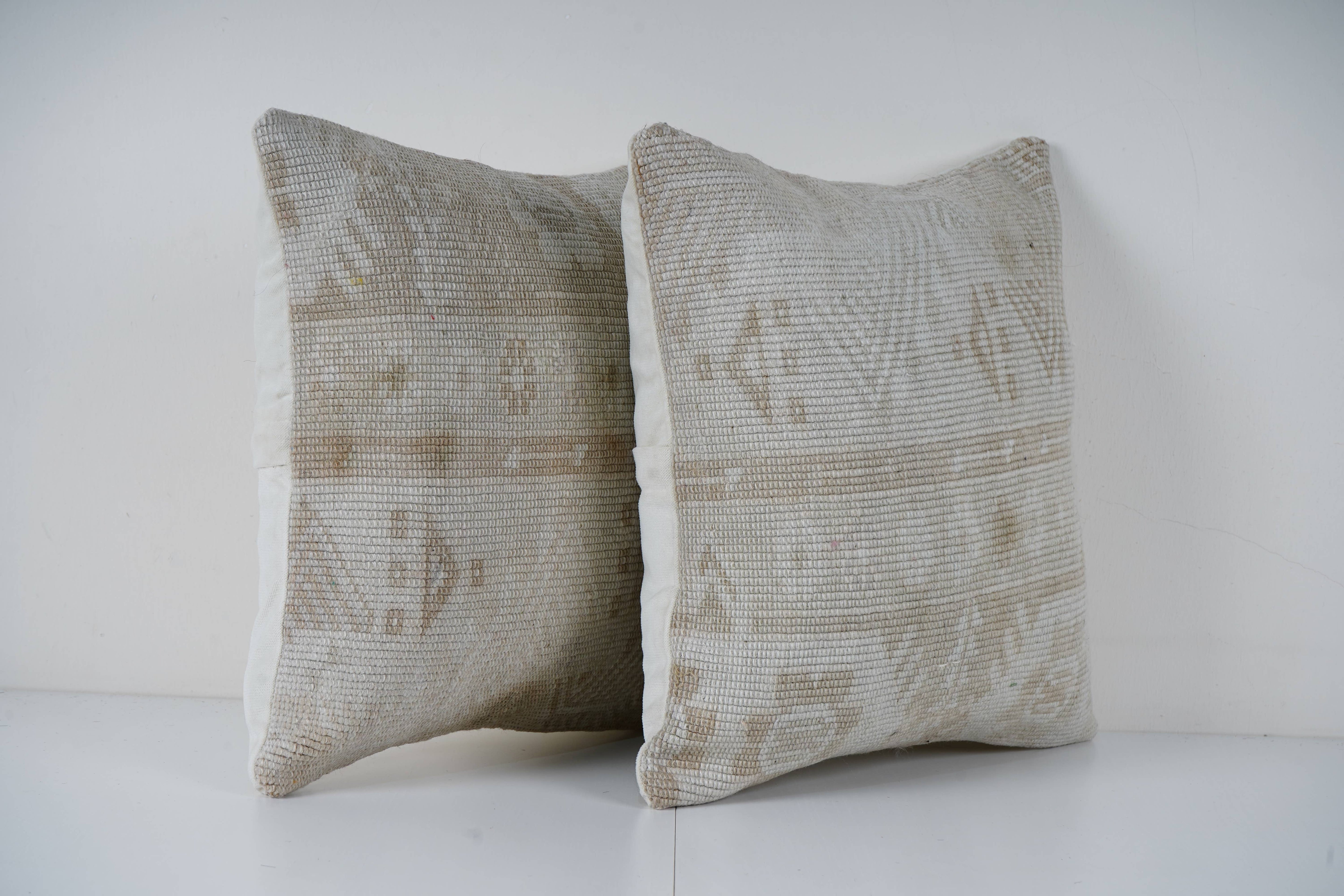 Rug Pillow Cover Set of 2 | 16'' x 16''