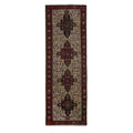Vintage Animal Pattern Soumac Kilim Runner 3'4'' x 9'4''