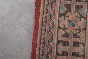 Vintage Turkish Runner Rug 2'6'' x 21'8''