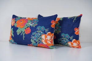 Uzbek Roller Printed Pillow Cover Set of 2 | 11'' x 19''