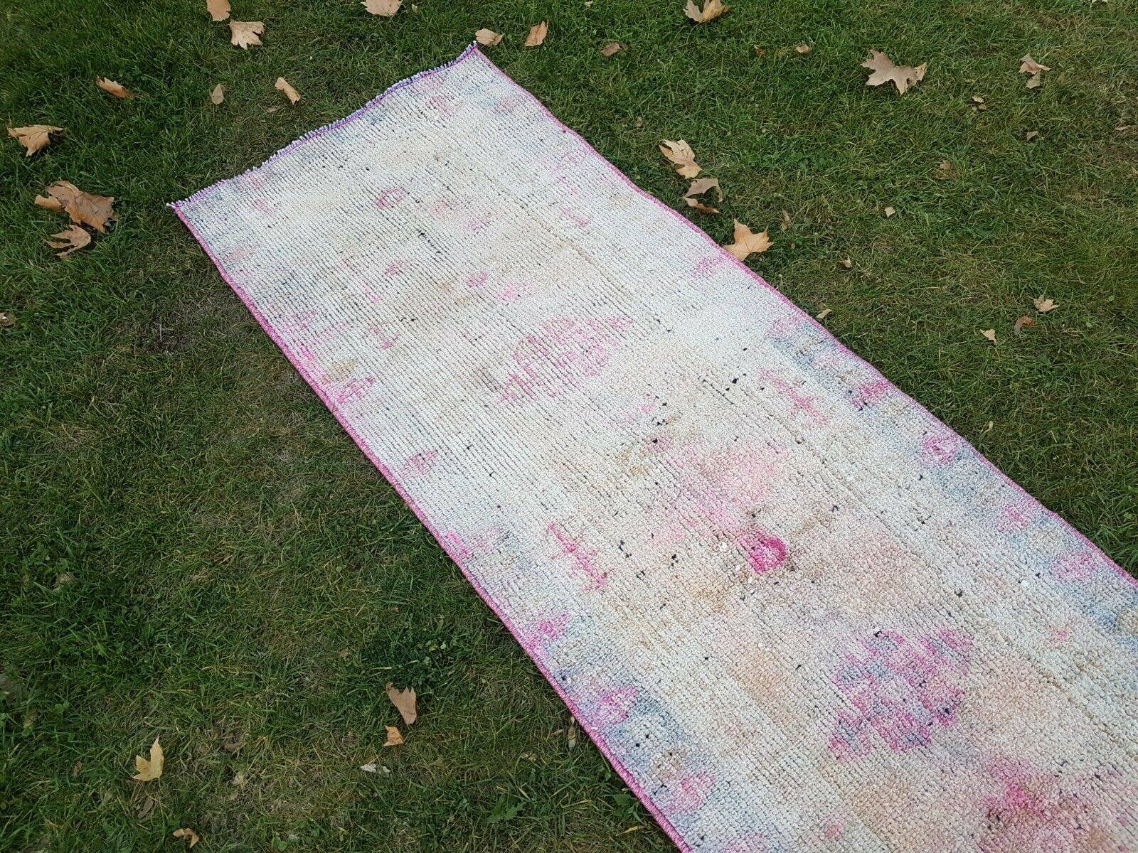 Vintage Oushak Runner 2'4'' x 15'1''