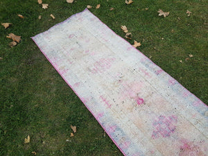 Vintage Oushak Runner 2'4'' x 15'1''