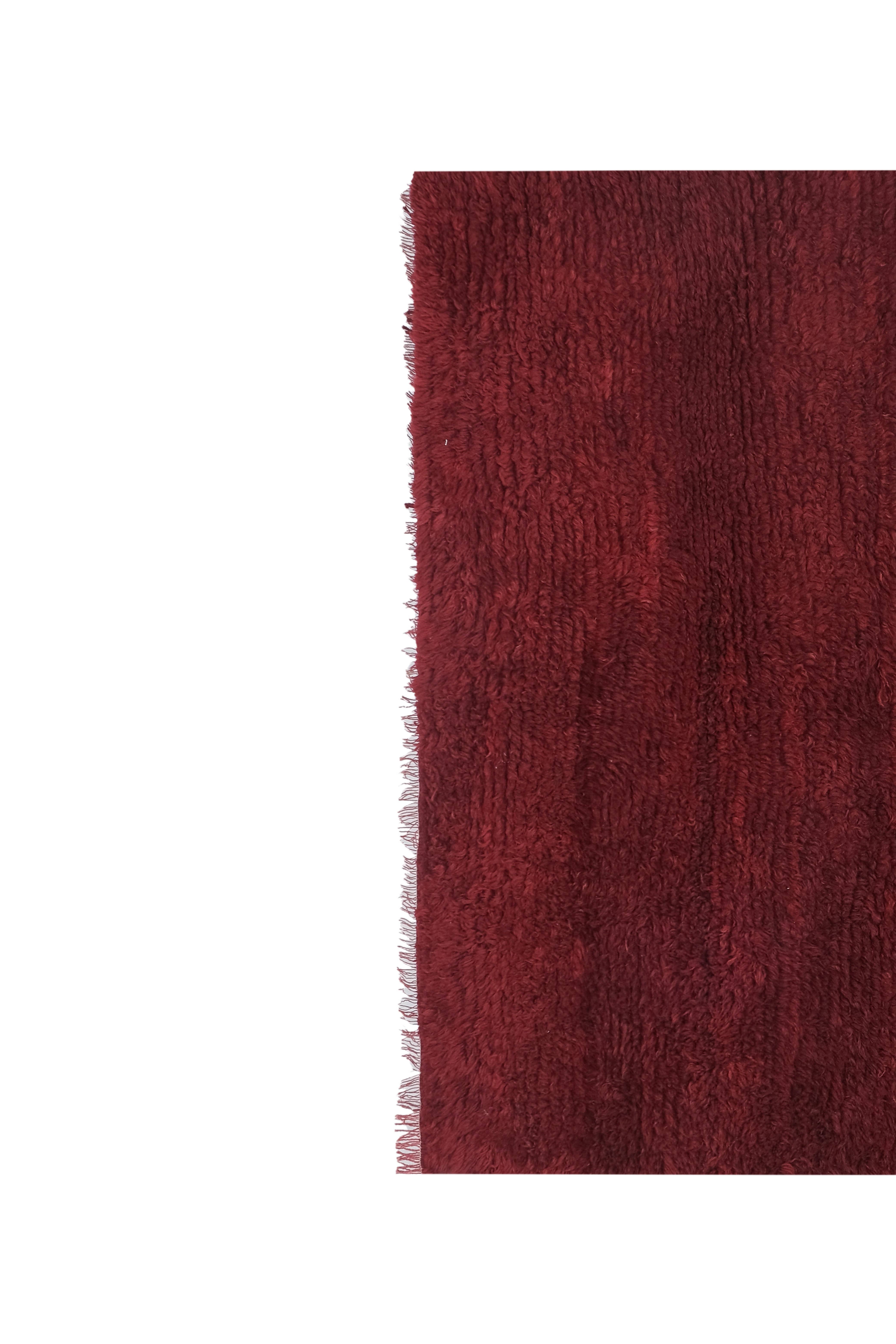 Vintage Turkish Tulu Rug 5'6'' x 7'11''
