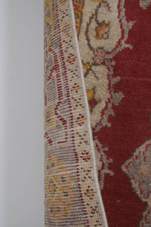 Vintage Oushak Rug 3'5'' x 7'4''