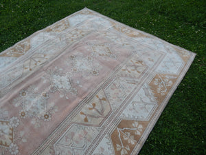 Vintage Turkish Rug 6'4'' x 8'9''