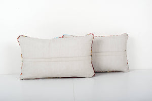Kilim Pillow Cover Set of 2 | 12'' x 18''