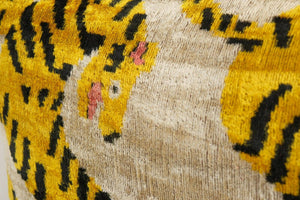 Silk Ikat Velvet Pillow Cover Set of 3 | 16'' x 24''