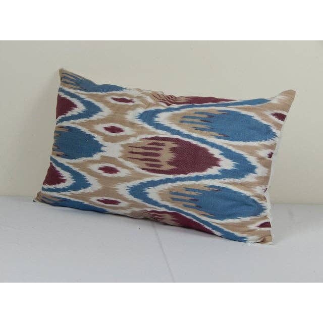 Silk Ikat Velvet Pillow Cover | 12'' x 20''