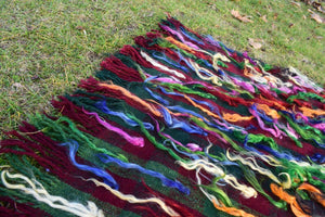 Vintage Turkish Tulu Rug 4'7'' x 5'5''