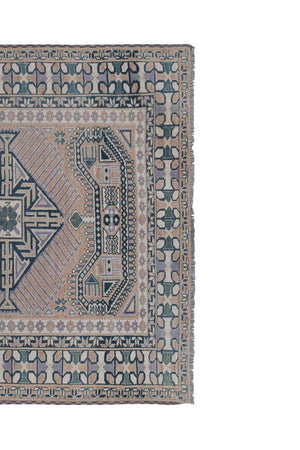 Vintage Oushak Rug 6' x 6'4''