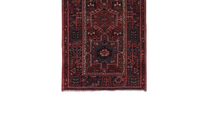 Vintage Turkish Anatolian Runner Rug 3'8'' x 10'8''