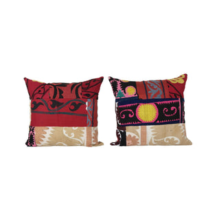 Suzani Pillow Cover Set of 2 | 17'' x 19''