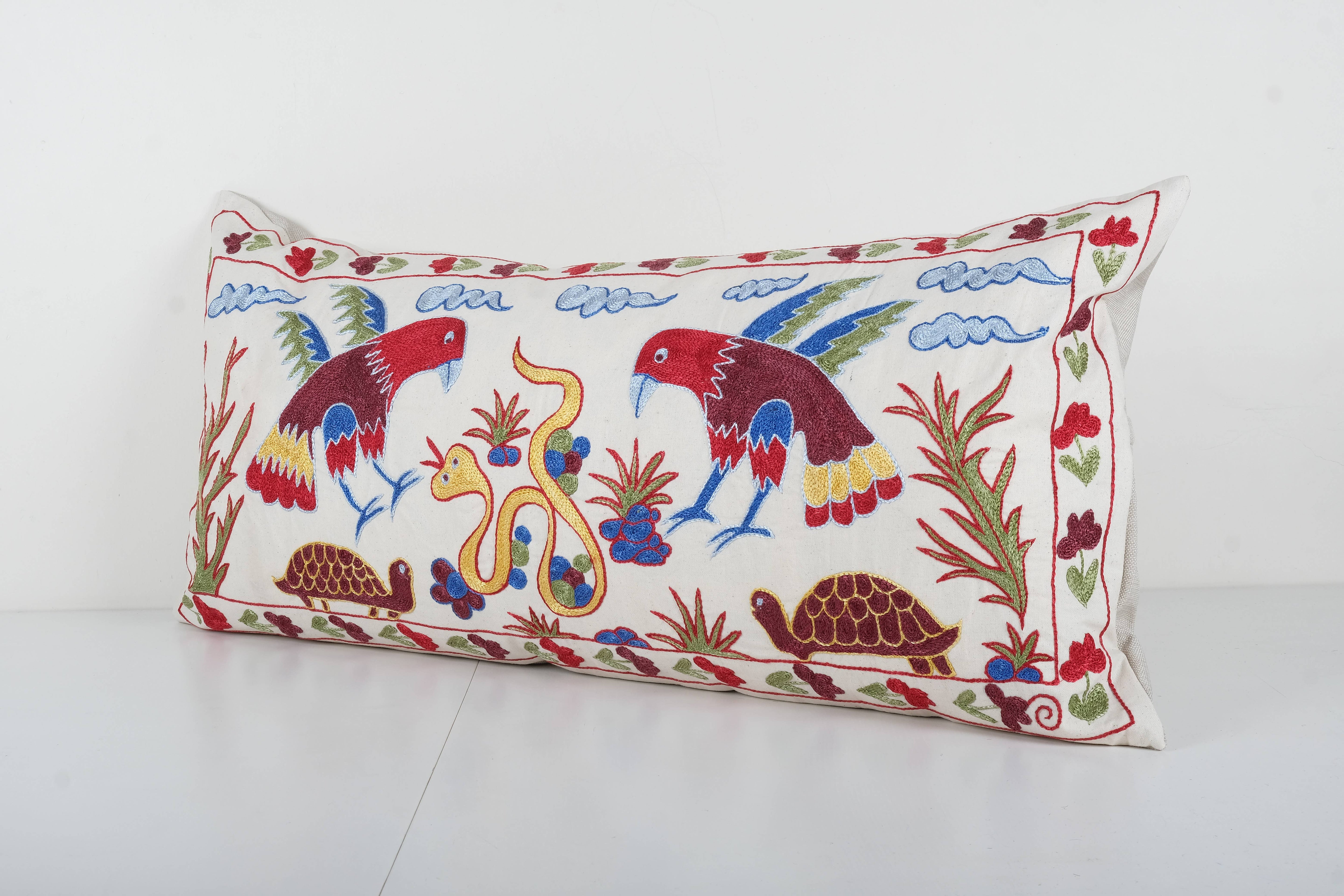 Suzani Bedding Pillow Cover | 18'' x 38''