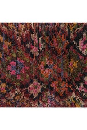 Vintage Turkish Shaggy Rug 3'1'' x 5'10''
