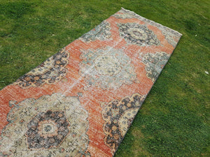 Vintage Turkish Runner Rug 2'11'' x 12'10''