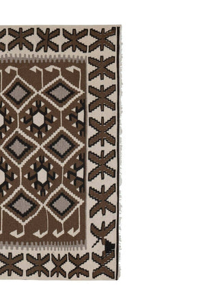 Vintage Turkish Kilim Rug 46'' x 55''