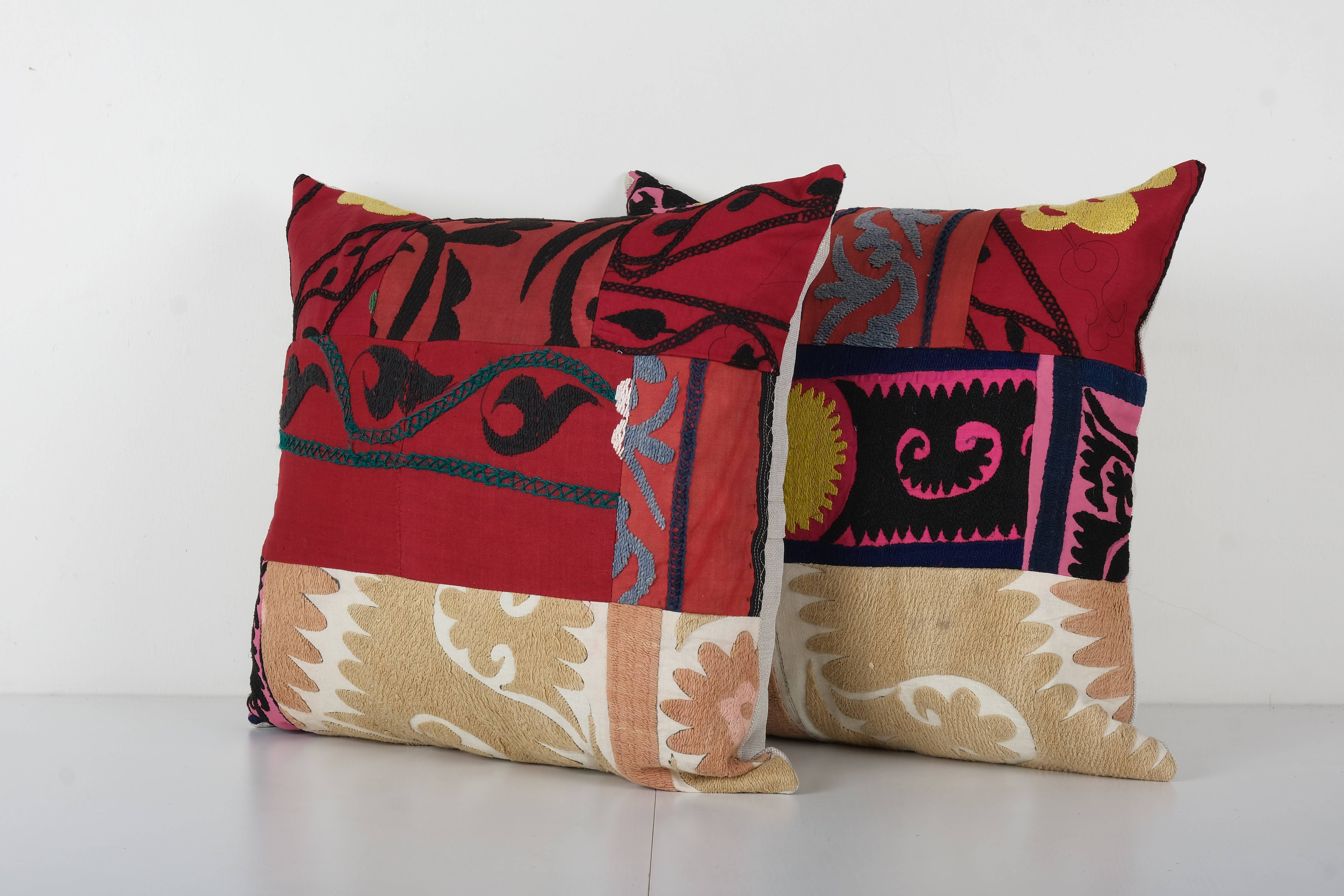 Suzani Pillow Cover Set of 2 | 17'' x 19''