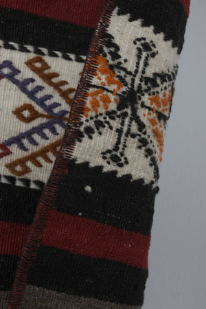 Vintage Turkish Kilim Runner 2'1'' x 29'4''