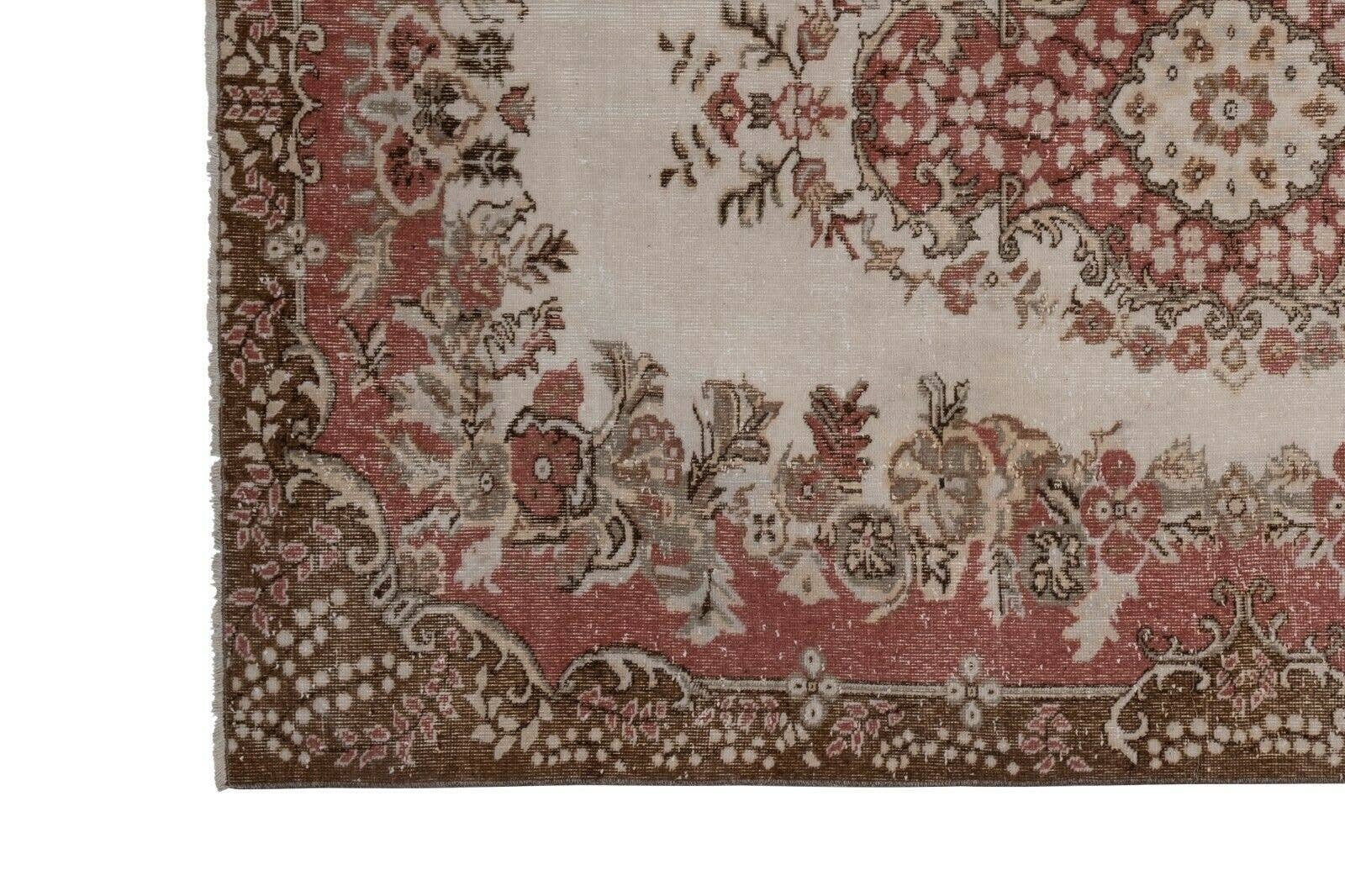 Vintage Oushak Rug 5'10'' x 9'1''
