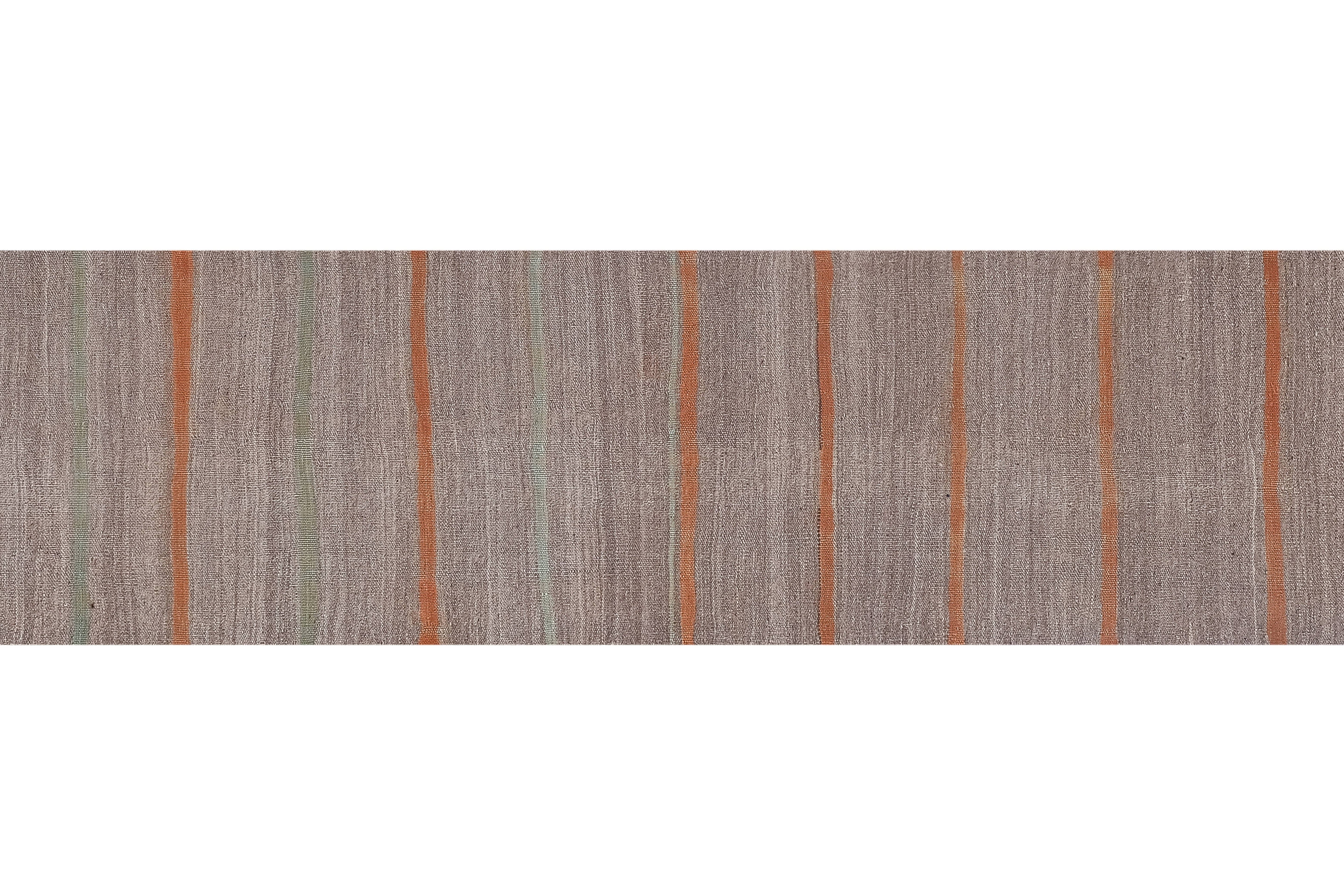 Vintage Turkish Kilim Runner 2'4'' x 10'