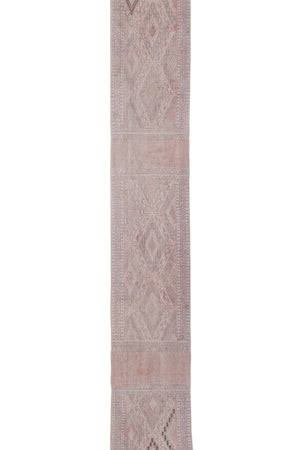Vintage Turkish Kilim Runner 1'7'' x 15'9''
