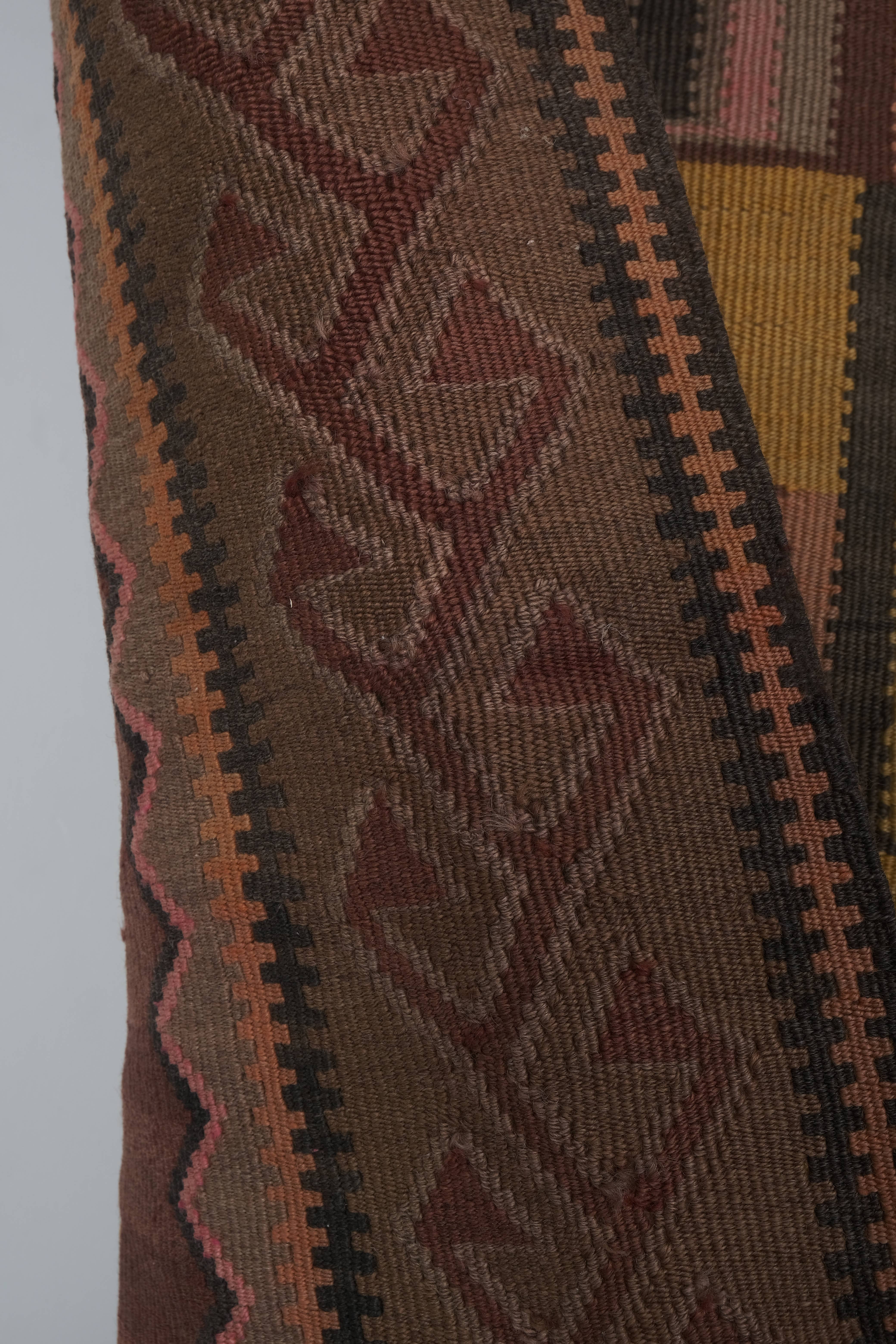 Vintage Kars Kilim Rug 4'4'' x 8'7''