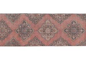 Vintage Turkish Runner Rug 3'2'' x 11'11''