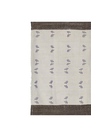 Vintage Turkish Kilim Rug 3'11'' x 5'4''