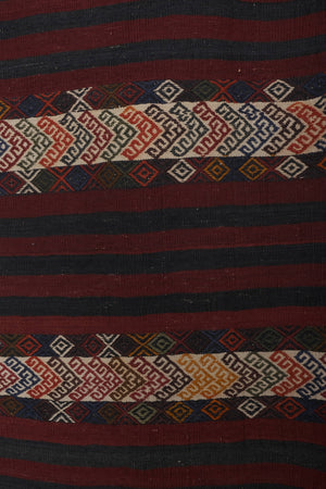 Vintage Turkish Kilim Runner 2'5'' x 20'8''