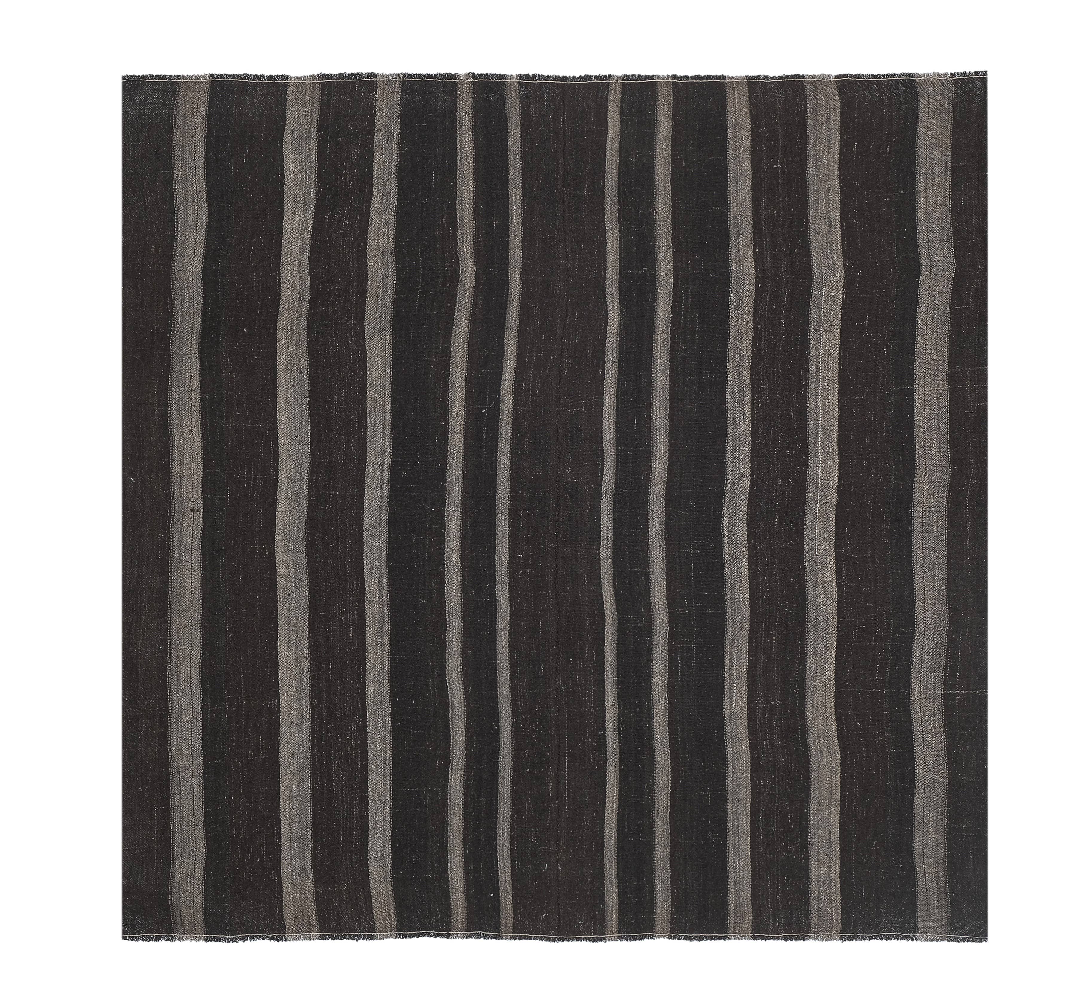Vintage Turkish Kilim Rug 7'4'' x 7'8''