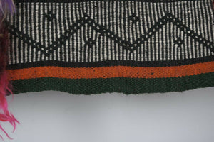 Vintage Turkish Kilim Rug 3'7'' x 5'2''