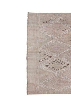 Vintage Turkish Kilim Rug 5'2'' x 7'3''